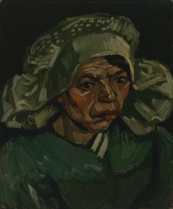 Hoofd van een vrouw door Vincent van Gogh